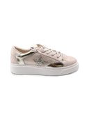 Sneaker con glitter da donna
