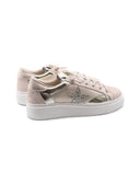 Sneaker con glitter da donna