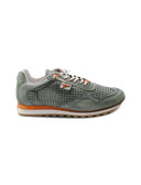 Sneaker in pelle traforata da uomo