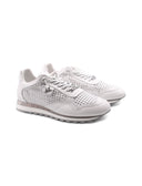 C-848 sneaker in pelle traforata uomo
