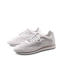 C-848 sneaker in pelle traforata uomo