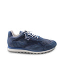 Sneaker in pelle traforata da uomo