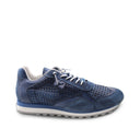 Sneaker in pelle traforata da uomo