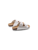 Ciabatta laminata con borchie da bimba