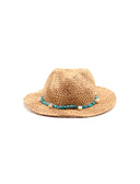 Cappello cowboy con conchiglie da donna