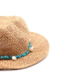 Cappello cowboy con conchiglie da donna