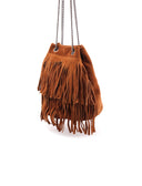 Cervia borsa scamosciata con frage