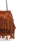 Cervia borsa scamosciata con frage