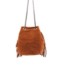 Cervia borsa scamosciata con frage