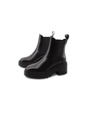 Chelsea boot nero con tacco da donna