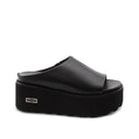 Nancy 3457 ciabatta nera con zeppa