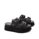 Janis 4476 ciabatta platform donna