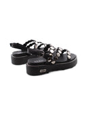 Ziggy 4470 sandalo nero in pelle donna