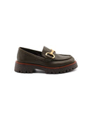 Mocassino Chunky in pelle con morsetto