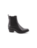 Stivaletto texano nero da donna