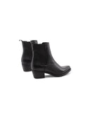 Stivaletto texano nero da donna