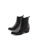Stivaletto texano nero da donna