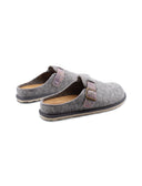 Ciabatta donna in feltro con fibbia