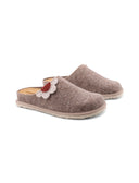 Ciabatta in feltro da donna