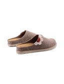 Ciabatta in feltro da donna