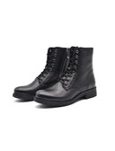 Rawelle anfibio nero in vera pelle