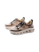 Sneaker donna con inserto animalier