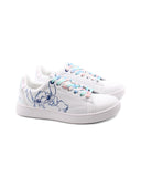 Stitch sneaker bianca donna con stampa