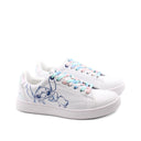 Stitch sneaker bianca donna con stampa