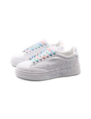 Stitch sneaker bianca donna con stampa
