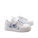 Sneaker da bimba con stampa laterale