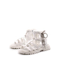 Sandalo da bimba con strass