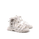 Sandalo da bimba con strass