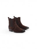 Stivaletto texano scamosciato da donna