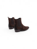 Stivaletto texano scamosciato da donna