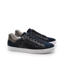 Sneaker in vera pelle da uomo
