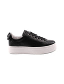 Sneaker platform da donna con fiocco