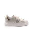 Sneaker da donna in pelle con glitter