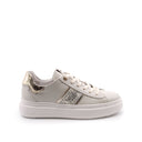 Sneaker da donna in pelle con glitter