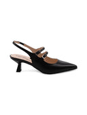 Décolleté slingback made in Italy donna