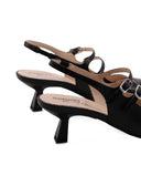 Décolleté slingback made in Italy donna