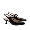 Décolleté slingback made in Italy donna