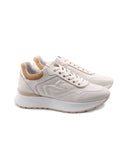 Sneaker in vera pelle da donna