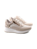 Sneaker da donna con zip laterale