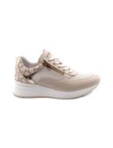 Sneaker da donna con zip laterale