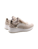 Sneaker da donna con zip laterale