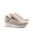 Sneaker da donna con zip laterale