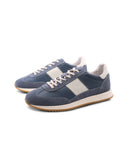 Sneaker con dettagli in suede da uomo