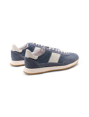 Sneaker con dettagli in suede da uomo