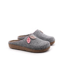 Ciabatta da donna in feltro
