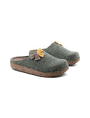 Ciabatta in feltro da donna